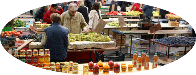 Markt in Kroatie